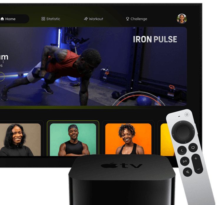 IronPulse on Apple TV